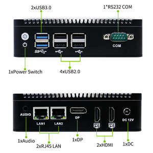Partaker J3710 Mini PC Compact 2.64 GHz Quad Core <strong>Processor</strong> Fanless with High Power Efficiency New Mini <strong>Computer</strong> - Product Image 5