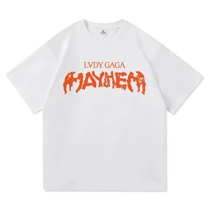 Lady Gaga <strong>Mayhem</strong> New Album Tee <strong>Shirt</strong> Homme New in Top Tees Men ringer short sleeve Round Neck Printing Pullover T-<strong>Shirt</strong> 50513 - Product Image 5