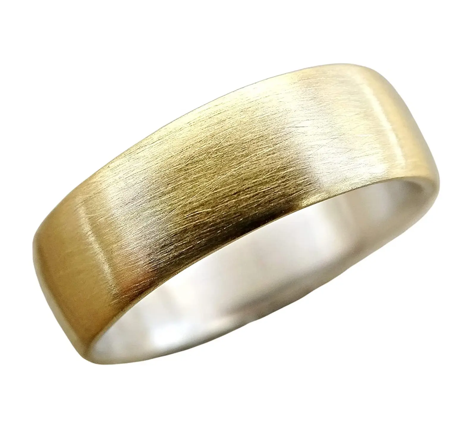Eenvoudige Messing Ringcirkel Ronde Massief Messing Ring Handwerk Beste Kwaliteit Modieuze Gouden Messing Ring