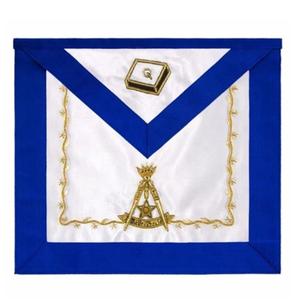 Wholesale Masonic Regalia Apron Masonic Lodge <strong>Officer</strong> Aprons Set case <strong>Sash</strong> and Masonic Crown - Product Image 6