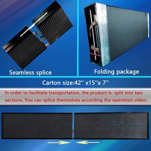 Hot Selling Outdoor Programmier bare LED-Zeichen Scrolling Store Werbung Indoor Sign Business Message Board Digital Banner Word - Product Image 6