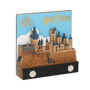 Hogwarts Castle Shaped Building <strong>Block</strong> Notes <strong>Cube</strong> 3D <strong>Memo</strong> Pad Custom Diy Papercraft Laser Cut Every Sheets Notes Pad <strong>Paper</strong> <strong>Cube</strong> - Product Image 1