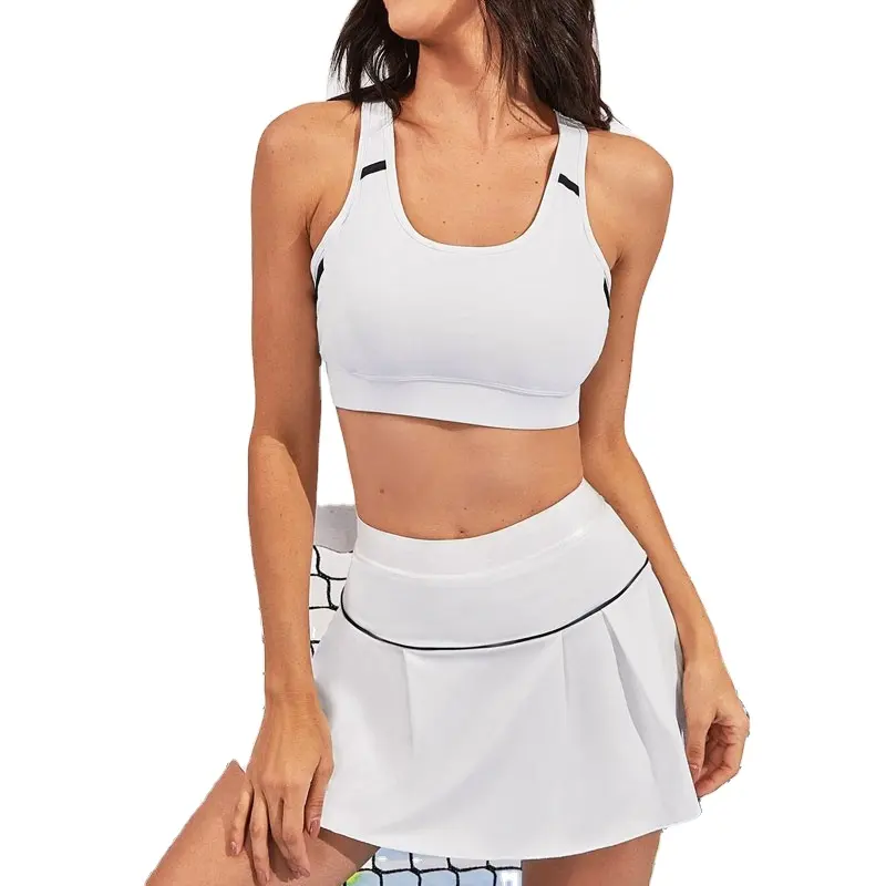 Penjualan Laris Pakaian Wanita Populer Rok Pendek Tenis Olahraga Kustom Celana Pendek Rok Ukuran Plus