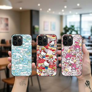 <span class=keywords><strong>Kitty</strong></span> Dễ Thương Phim Hoạt Hình 3D Chuyển Động Trường Hợp Điện Thoại Cho Cô Gái 200 + Thiết Kế Cổ Anime 3D Dạng Thấu Kính Điện Thoại Bìa Với Hình Ảnh của Bạn - Product Image 1