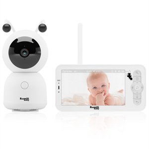 Ramili Baby RV100 Digitaler Baby phone mit Bewegungs erkennung und Schalls ensor Hochwertige drahtlose Kamera für die Baby überwachung
