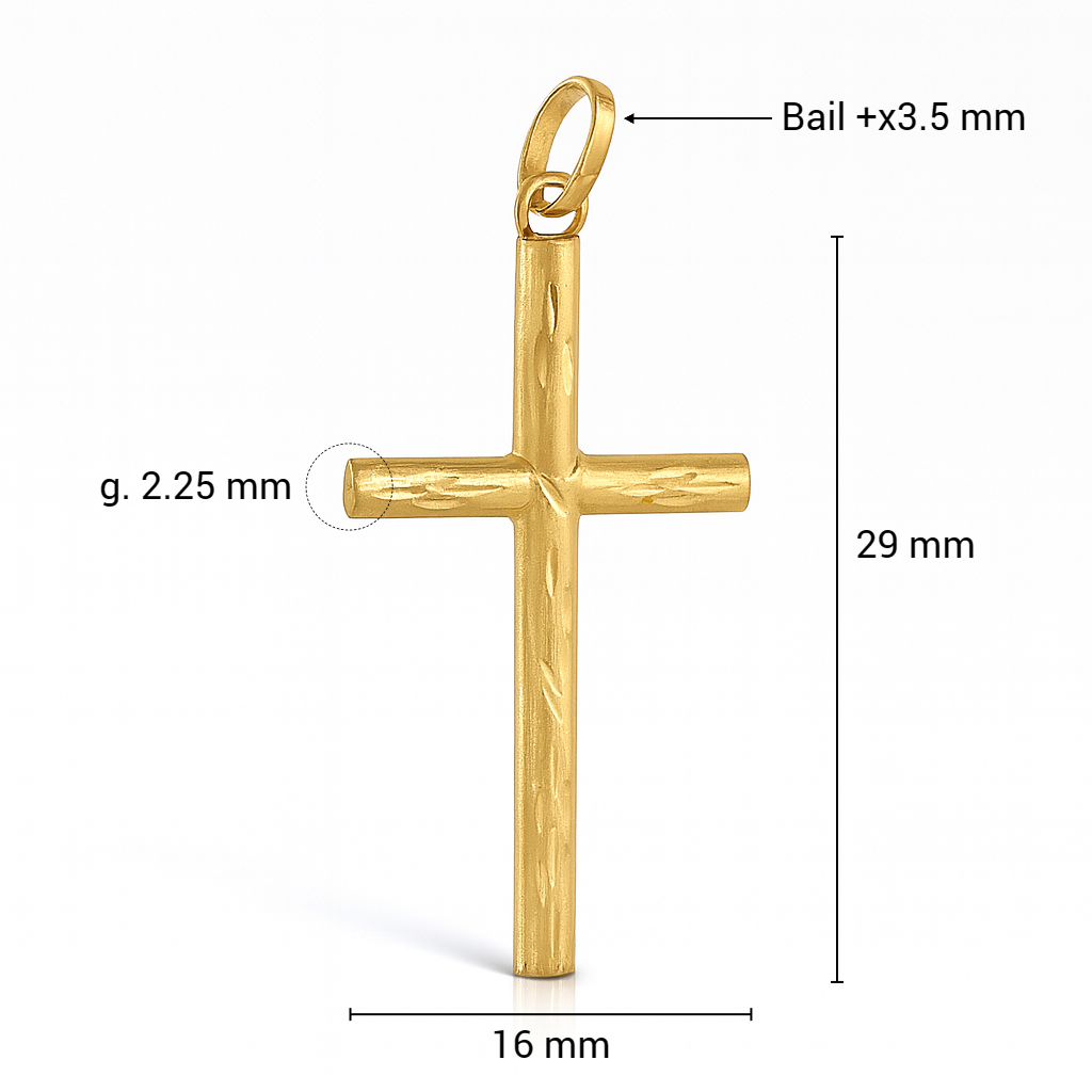 เยลโลว์โกลด์ 29x16มม