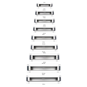 Hộp ổ cắm bàn mô-đun nhôm-Khung ổ cắm bàn văn phòng trống 55x60mm (tùy chọn mô-đun 2-28) - Product Image 2