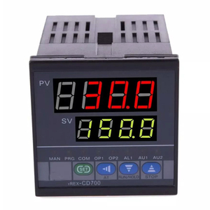 4-Kanal LCD Digital PID Temperatur regler 0-10V 4-20mA für Pt100 RS485 Modbus Anpassbarer SSR-Ausgang Kunststoff OEM ODM - Product Image 1