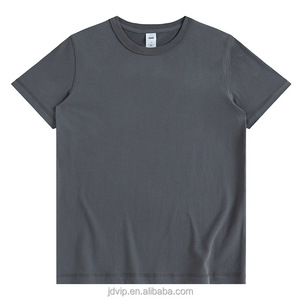 เสื้อยืดแขนสั้นผ้าคอตตอนพิมพ์โลโก้สีดำ100% สำหรับผู้ชาย