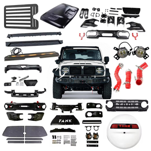 Hợp Kim Nhôm Bên Ngoài Bên Hộp Bánh Phù Hợp Cho Xe Tăng 300 2020-2023 Cho Xe Tăng 300 Phụ Kiện Bên Hộp Cho Xe Tăng 300 Cơ Thể Kit - Product Image 4