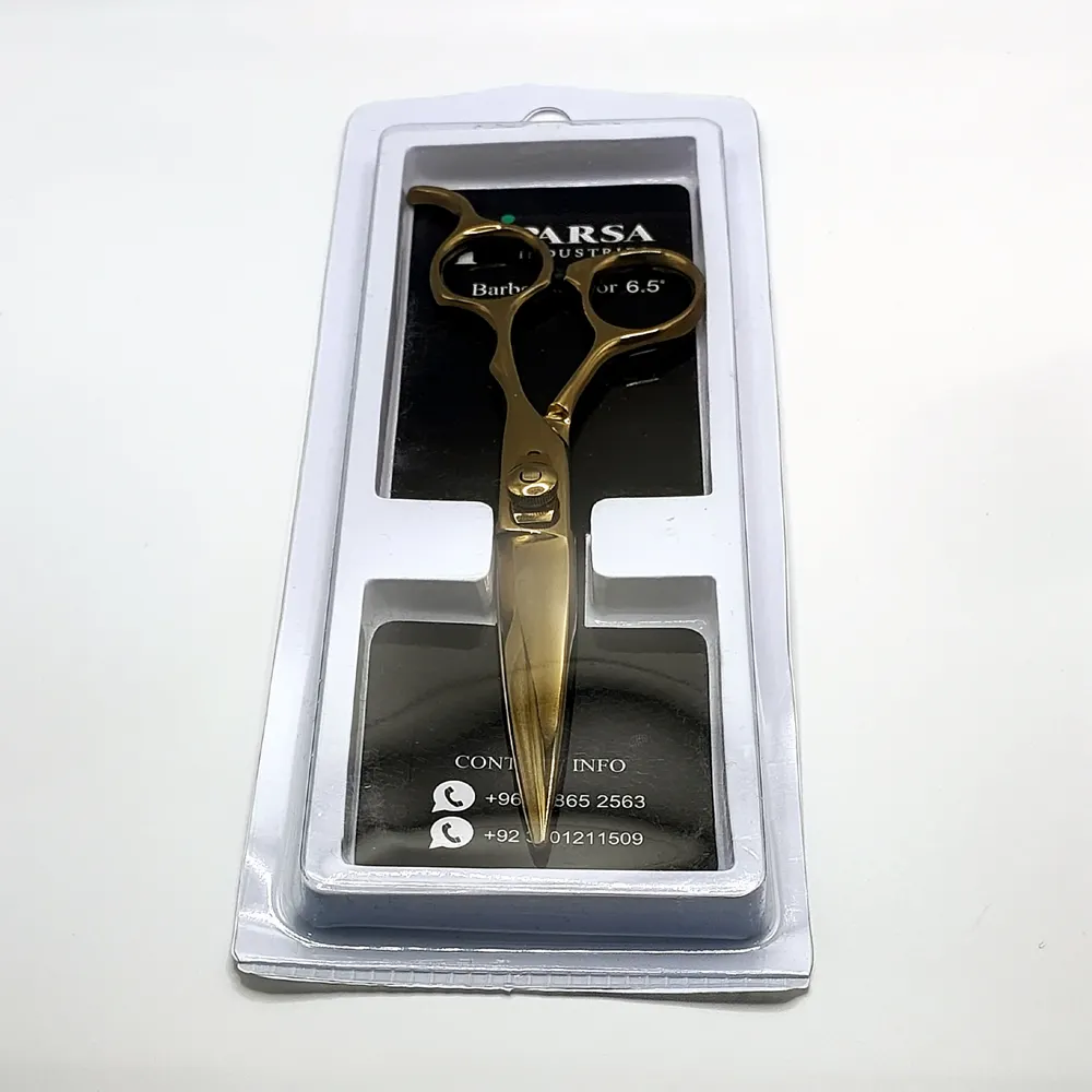 "ProCuts Barber Scissors: Precision Shearing for Stylish Excellence" J2 High Quality Customised Packing And Aogo