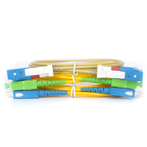 สายแพทช์ใยแก้วนำแสง G652D โหมดเดี่ยวหัวต่อ PVC LSZH Simplex สายจัมเปอร์สำหรับ POE 4G 5g 12V ที่เข้ากันได้กับ SC APC - Product Image 5
