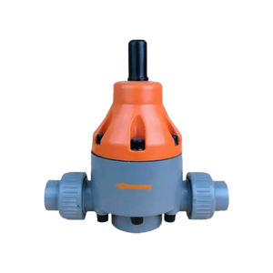 โครงสร้างแบบแมนนวลวาล์วแรงดันด้านหลังของ PVC DN65 SWD สำหรับสื่อทางน้ำในอุตสาหกรรมเคมี - Product Image 3