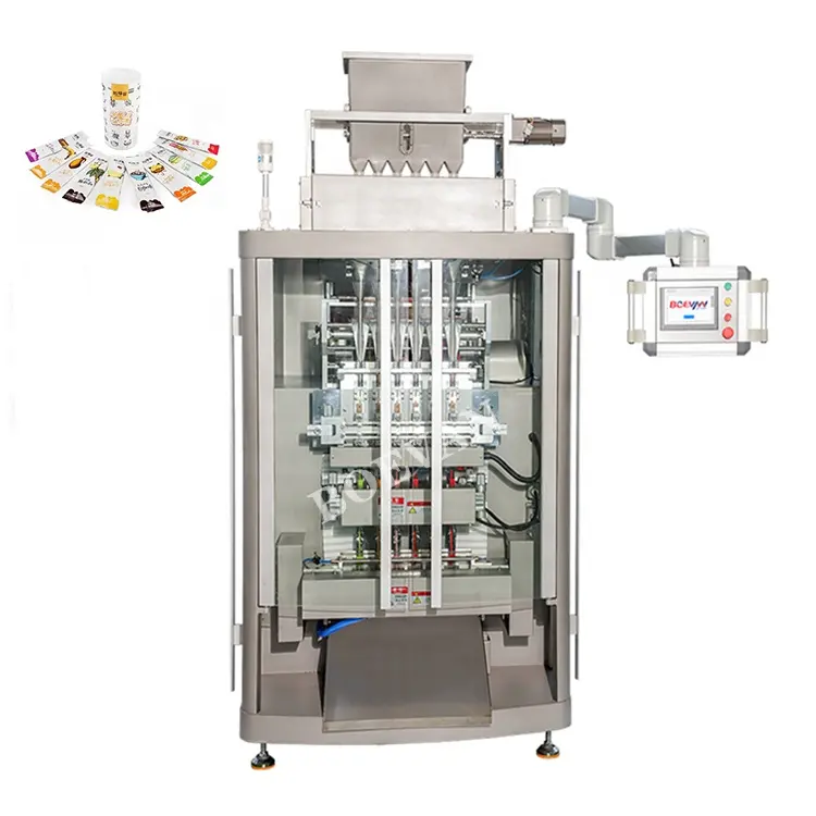 high speed fruit pulp degradable sugar ketchup chilli olive oil stick packing machinery