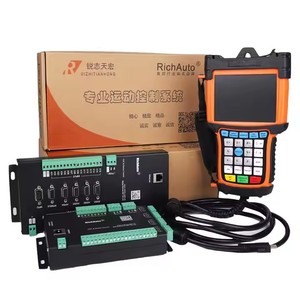 Controlador CNC RichAuto DSP B57, máquina ATC de 3 ejes con cambio automático de herramienta, herramienta de línea recta para piezas de maquinaria de carpintería