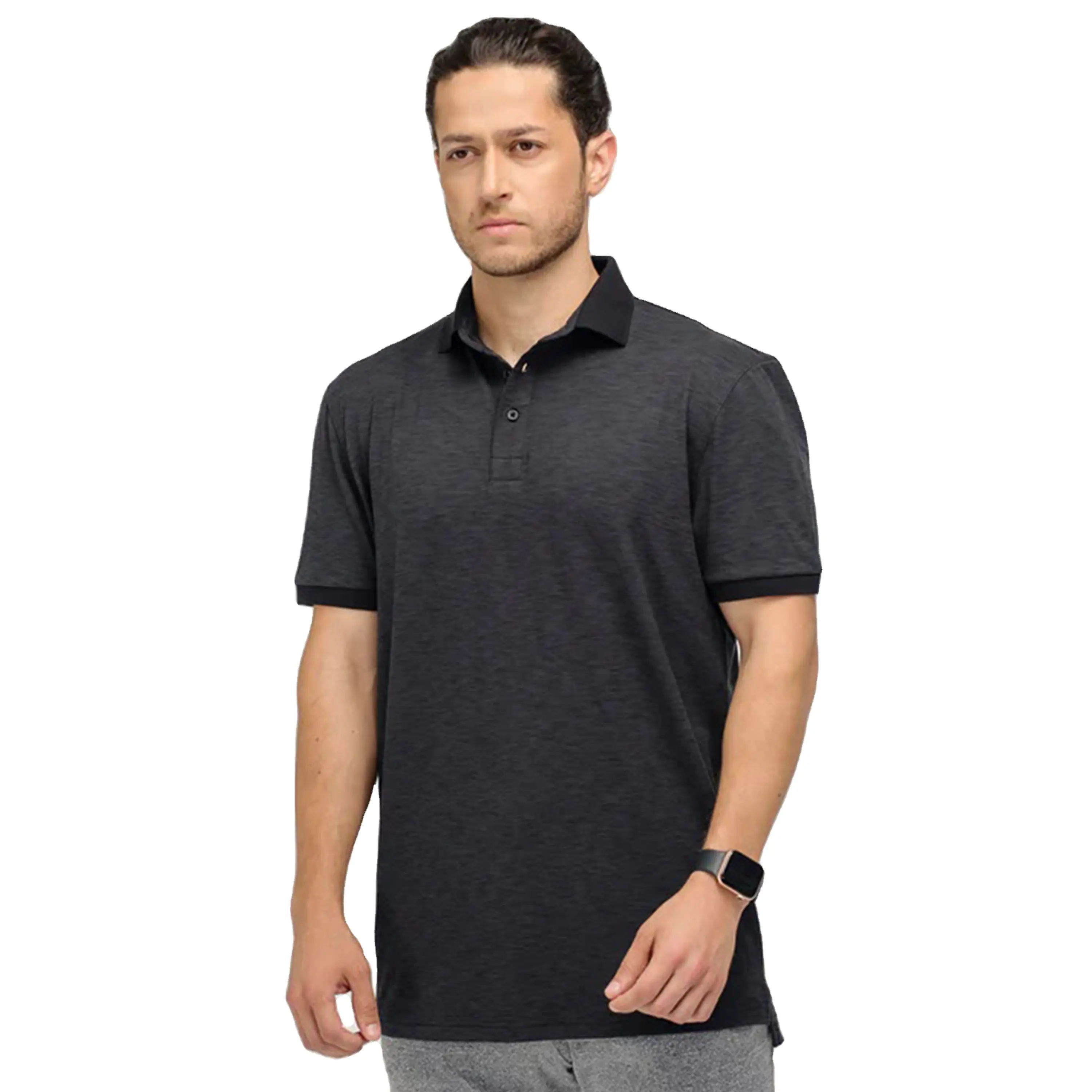 कम कीमत वाली गुणवत्ता वाले पुरुष कॉटन पोलो शर्ट कस्टम लोगो वर्क कपड़े गोल्फ पोलो शर्ट