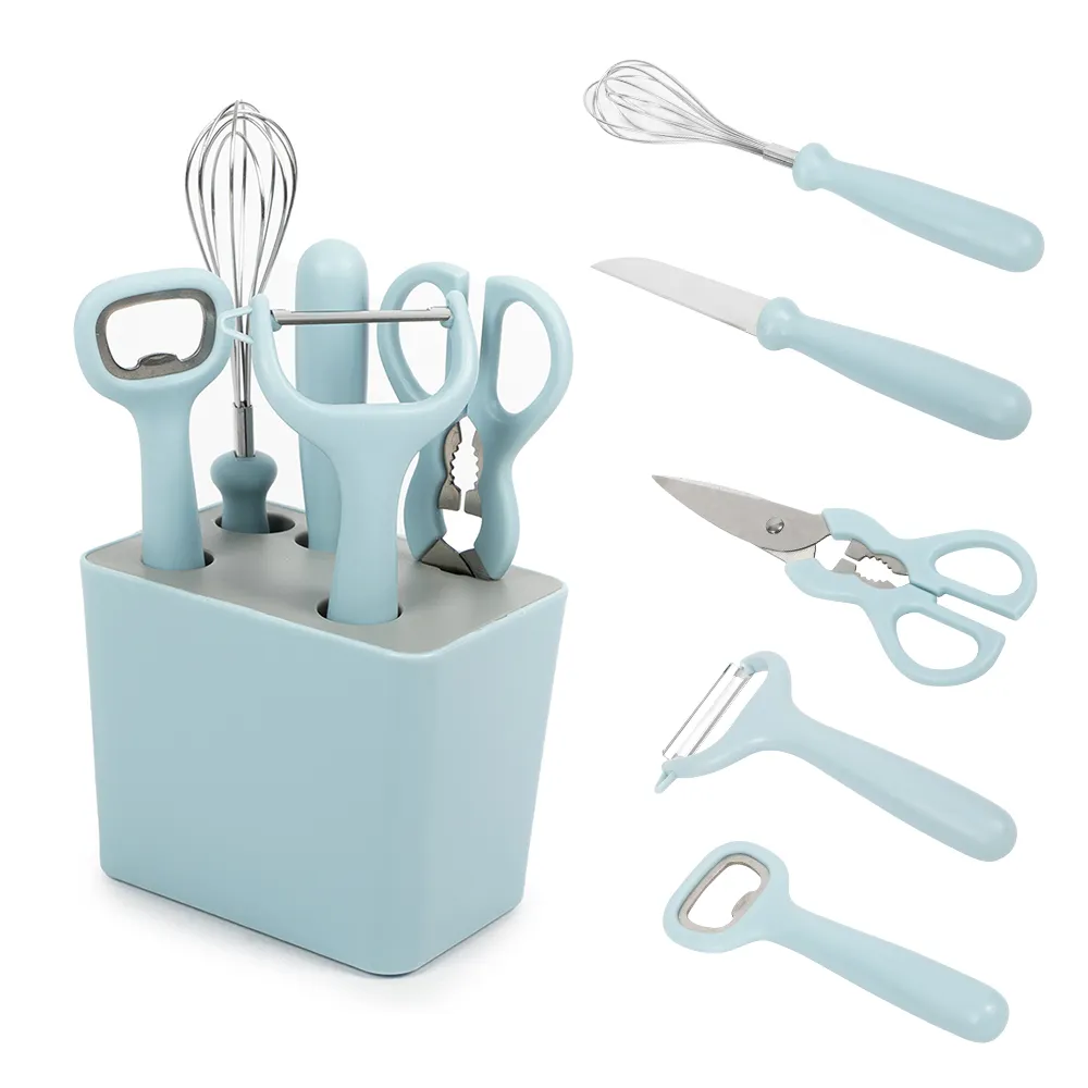 Produits tendances 2023 nouvel arrivage fournitures de cuisine 6 pièces outils de légumes ménagers ensemble de Gadgets de cuisine