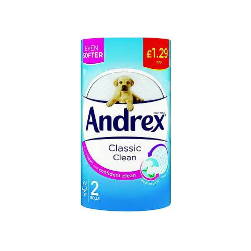 Andrex Zacht Schone Toiletrollen-45 Toiletrollenpakket-Bulk Toiletrollen Kopen-Zacht En Zacht Voor De Huid Van Uw Gezin