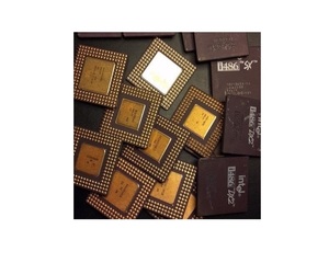 GOLD RECOVERY CPU CERAMIC <strong>PROCESSOR</strong> SCRAPS/Ceramic CPU Scrap/ <strong>COMPUTERS</strong> PENTIUM PRO SCRAP - Product Image 1