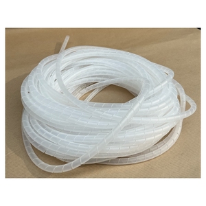 Private Label Customized Transparent Polyethylene Spiral for Electrical Wires Insulation for <strong>Tidy</strong> <strong>Cables</strong> Diameter 14mm - Product Image 1