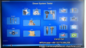 BEACON BEI-D common rail crs sistema simulador motor diesel caixa de controle para testar 2 pcs injetores - Product Image 6