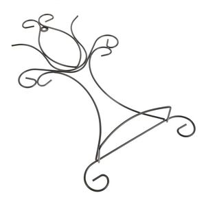 Schlanker goldener Tischplatten ständer aus Metall mit einfachem, elegantem Design, perfekt für die Aufbewahrung von Küchen utensilien und die Anzeige zu Hause