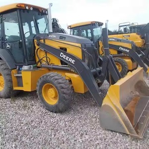 ジョーンディア310SL中古4-in-1バケットミニスキッドステアローダー状態の良いバックホー - Product Image 1