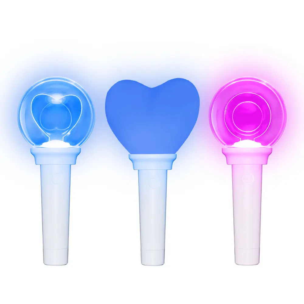 LED RGB Stick Rechargeable Glow Glow Sticks Bulk Pack Light Up Idol Merchandise Light Stick Remote Control In Concert