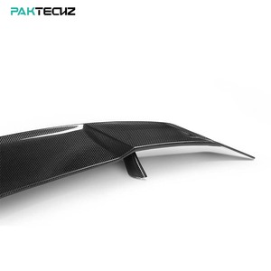 Paktechz Carbon Fiber Rear Wing <strong>Trunk</strong> Spoiler for Mercedes Benz AMG GT GTS GTC C190 Ver2
