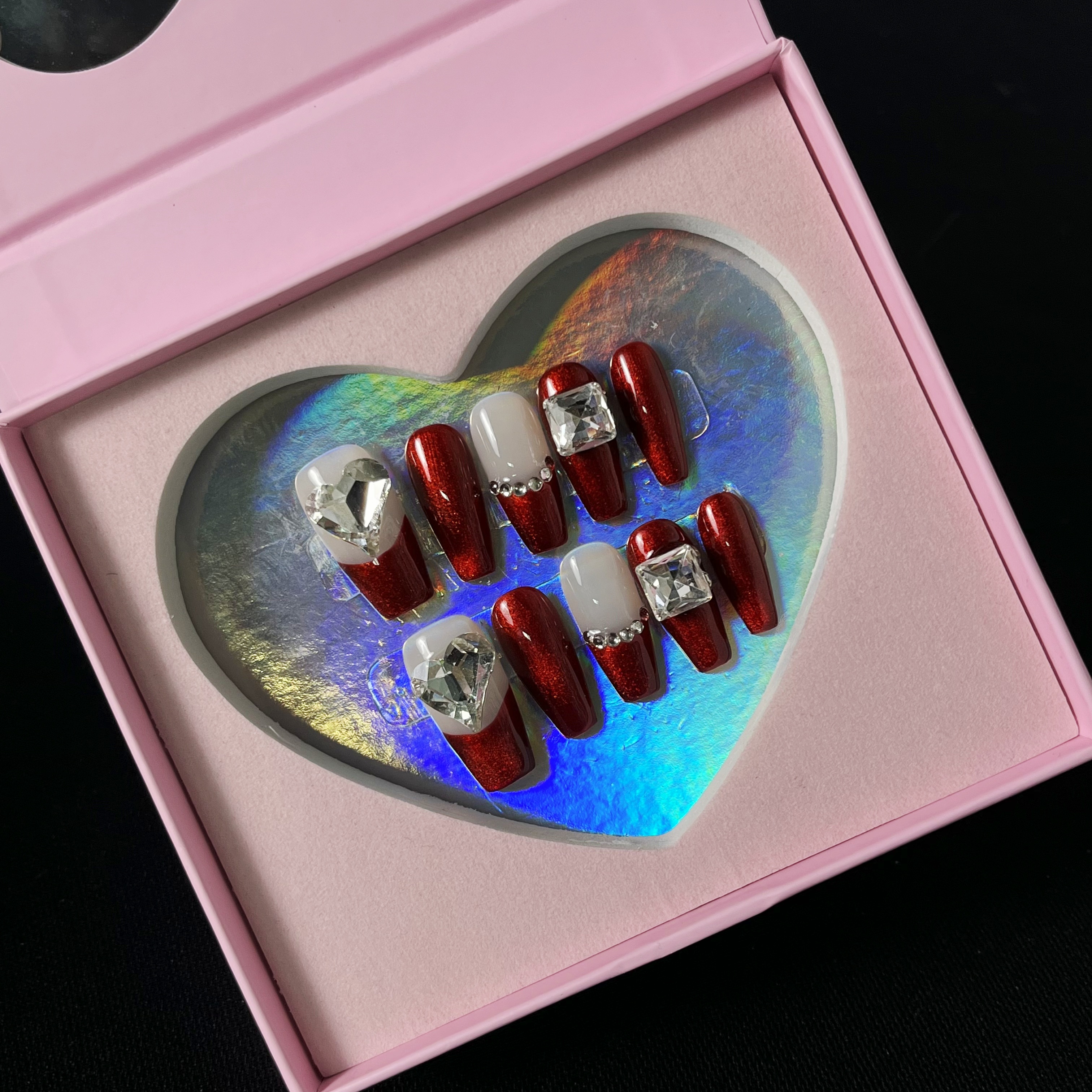 uñas de san valentín 01