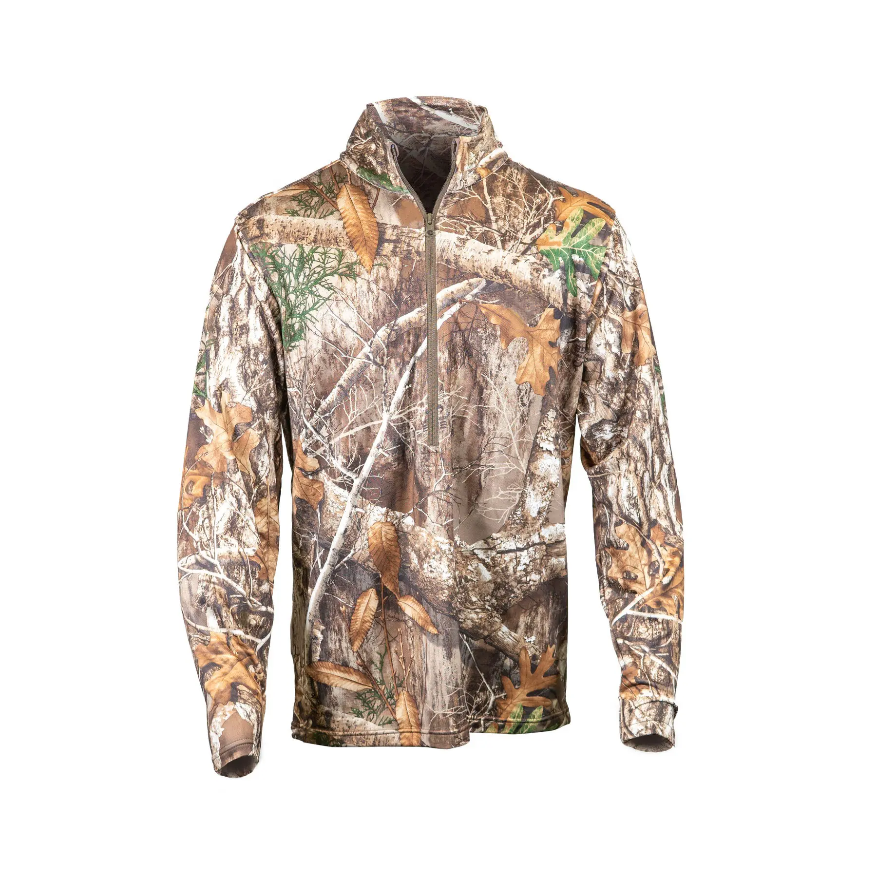 Sıcak satış Softshell ceket su itici 100% Polyester iki yönlü streç avcı ceketi erkekler için