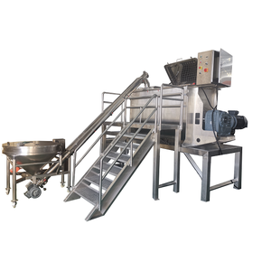 Plastic Horizontal Mixing Materials Barrels with <strong>Loading</strong> and Unloading <strong>System</strong> - Product Image 4