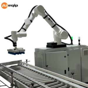Máquina apiladora de robots industriales de cartón automática para aplicaciones robóticas de bolsas de embalaje y cajas de cartón