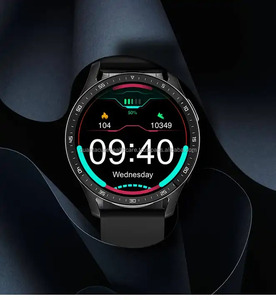 QC T1 X7 BT呼叫智能手表带入耳式耳塞音乐播放器TWS 2合1耳机男女通用智能手表1.32英寸屏幕BLE 5.0