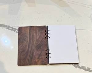 Блокнот ручной работы из массива дерева для ежедневного письма - Product Image 6
