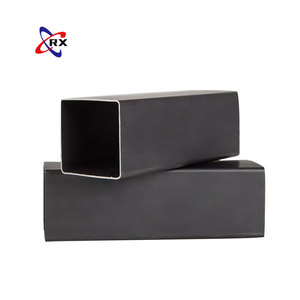 20*40 30*50 120*120 Vária Largura Quadrado Tubo Retangular Q195 Q235 Q355 A36 A50 Tubo Quadrado de Aço Carbono