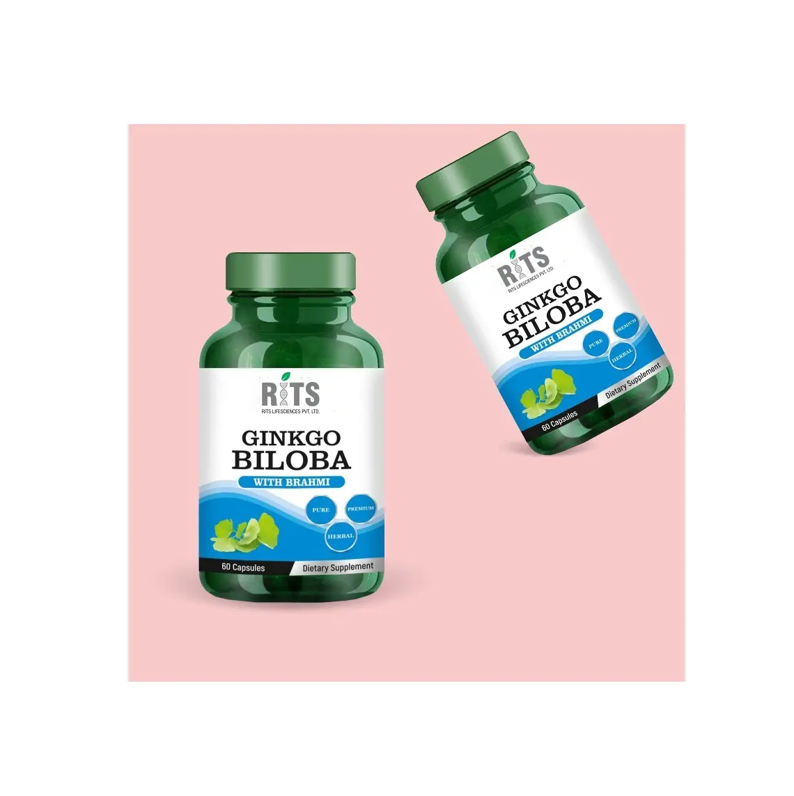 Ấn Độ Nhà cung cấp 100% Ayurveda Ginkgo Biloba viên nang cho chăm sóc sức khỏe bổ sung có sẵn tại xuất khẩu