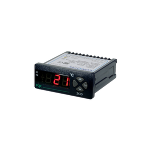 CONOTEC-controlador de temperatura Digital FOX-2CD, 2 etapas, control de temperatura, sensor de entrada, CA(K), 2 salidas de relé - Product Image 1