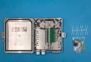 Caja Nap de terminales de red FTTX de 16 + 8 + 24 puertos para exteriores con producto de telecomunicaciones montado en poste de terminación óptica para redes al aire libre - Product Image 3