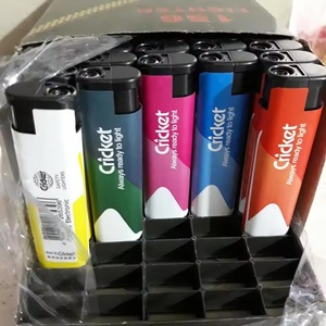 金属和塑料板球打火机多色一次性/可再填充板球气体打火机 - Product Image 1