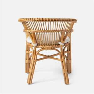 Armstoelen Eetkamerstoelen Rotan Stoelen Met Kussen Voor Restaurantmeubilair - Product Image 4