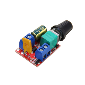 Mini motore DC PWM regolatore di velocità 5 v6 12 24 35V interruttore di velocità Ultra piccolo LED Dimmer 5A - Product Image 4