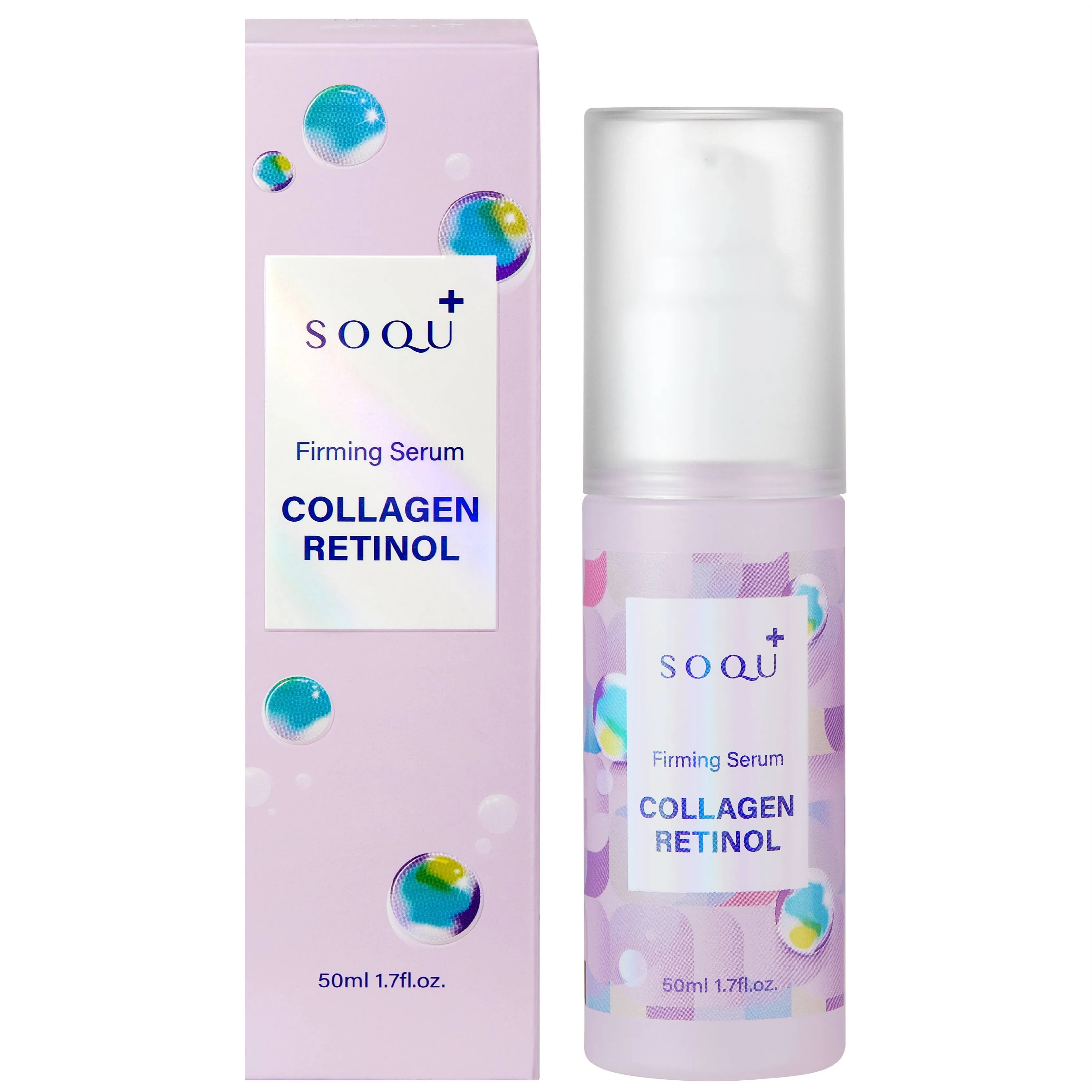 Kore No.1 kozmetik markası SOQU'sCOLLAGEN RETINOL sıkılaştırıcı Serum kollajen serum sıkılaştırıcı özü skintone geliştirici