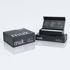 Có Thể Tái Chế Sang Trọng Tùy Chỉnh Màu Đen Loại Cuốn Sách Bao Bì Hộp Quà Tặng Cứng Cứng Ban Cứng In Logo Quà Tặng Từ Hộp Giấy Cho Máy Sấy Tóc - Product Image 5