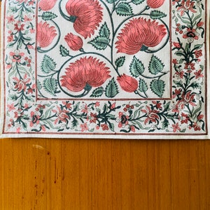 Coral and Turquoise Green