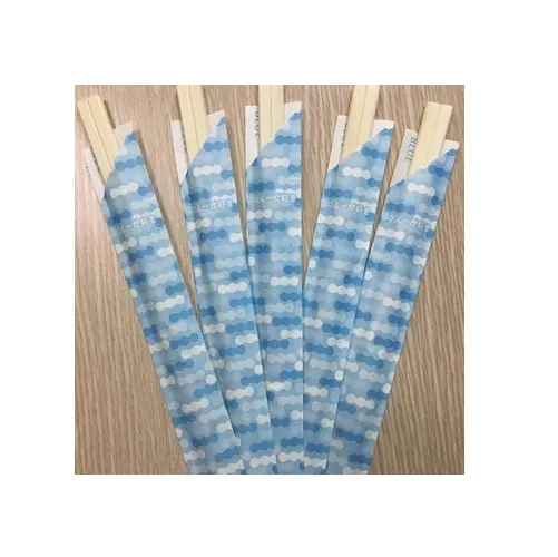 Sushi chopstick - Disposable chopsticks wooden half paper bag packing - High quality ready to export from Vietnam
