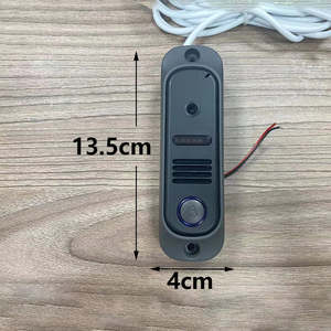 Timbre LCD resistente al agua con cable, con cámara y monitor, timbre, videoportero, sistema de intercomunicación, portero automático, 2 unidades - Product Image 6