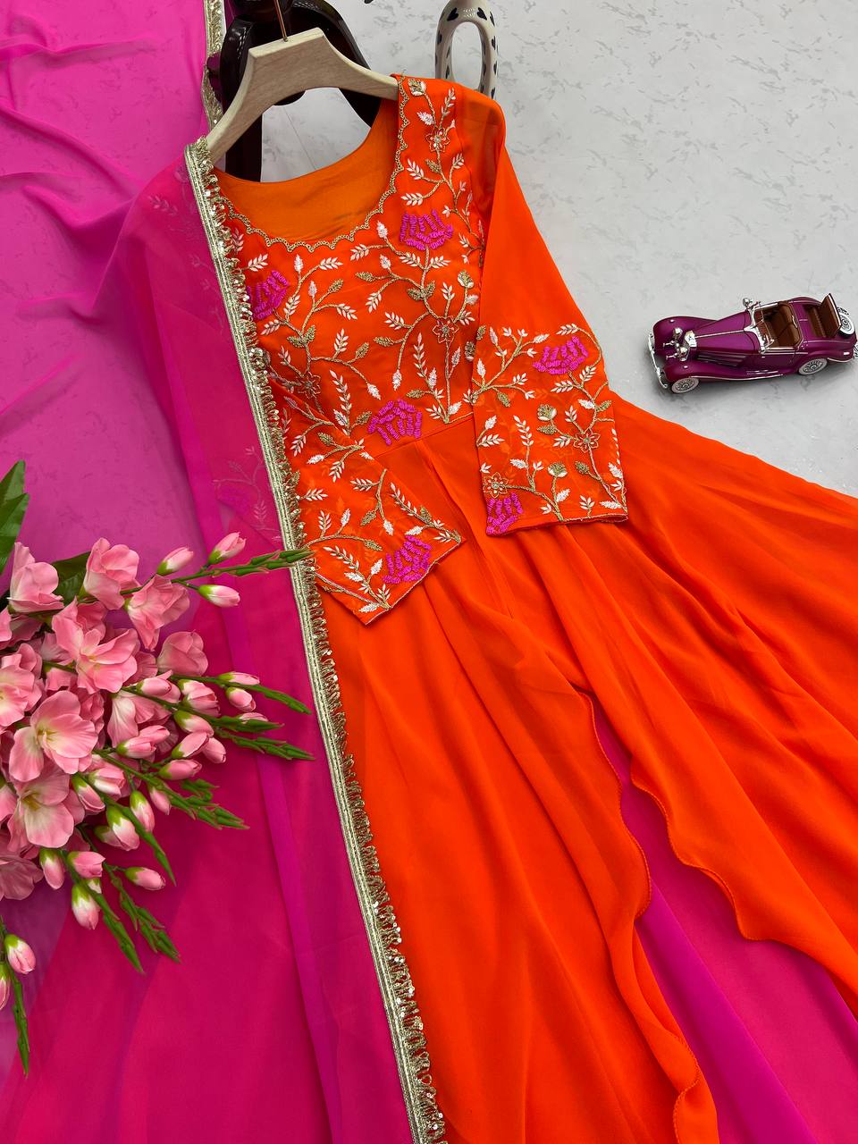 Pink / Orange
