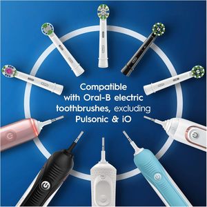 Oral-b hassas temiz diş fırçası başı CleanMaximiser teknolojisi ile yetişkinler için 4 yumuşak kıl 22 g paketi - Product Image 2