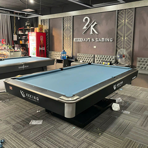 Bàn bida 9ft sang trọng với thương hiệu tùy chỉnh lý tưởng cho các câu lạc bộ, khách sạn và sử dụng riêng - Product Image 1